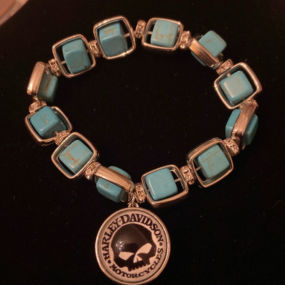 - - HD Willie G Turquoise Beaded Bracelet